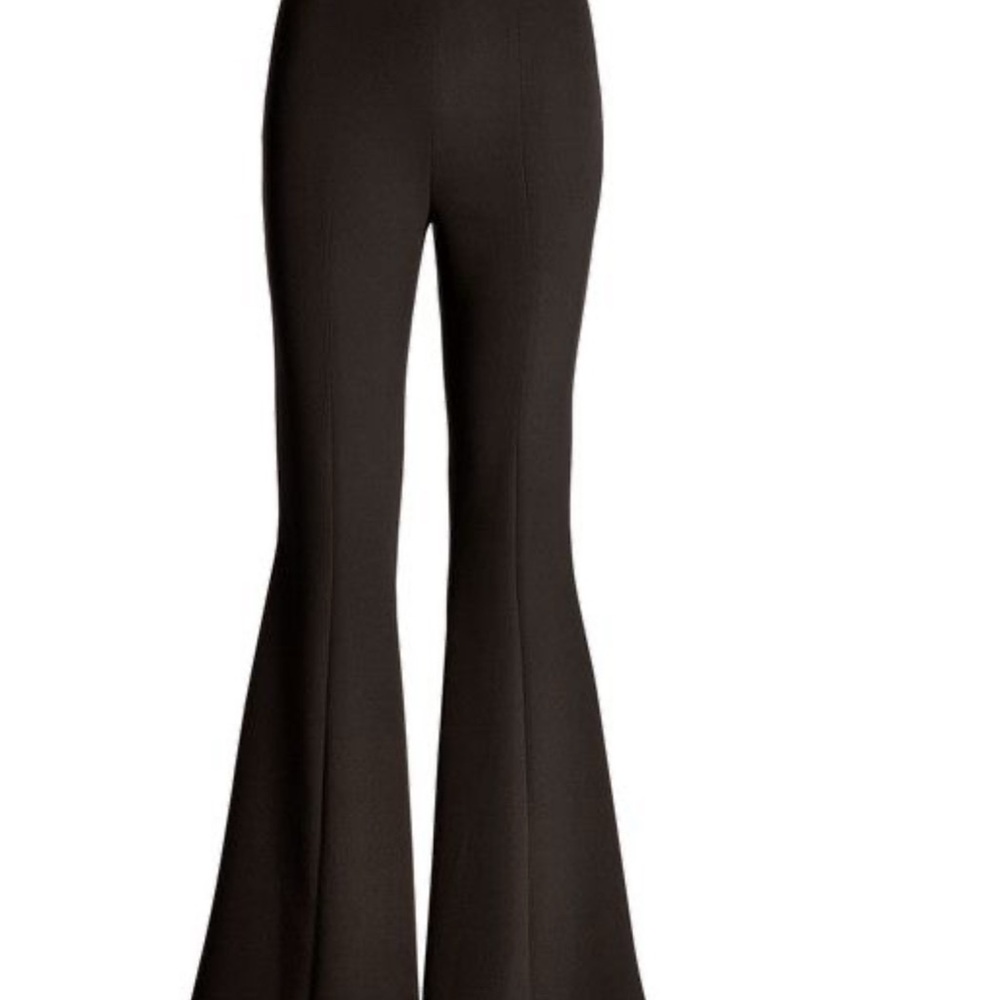 Haute Hippie Black Flare Pants 2 - Picture 2 of 2